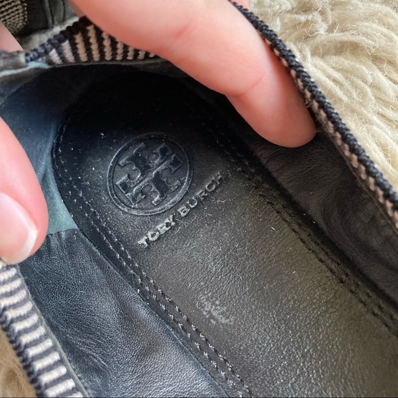 Tory burch black gabby slip on ballet flats 7.5 - Picture 5 of 10